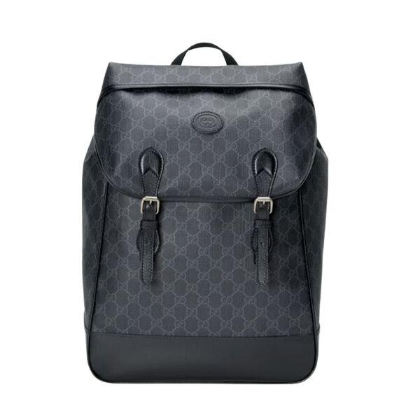 GUCCI MEDIUM BACKPACK WITH INTERLOCKING G - BG024