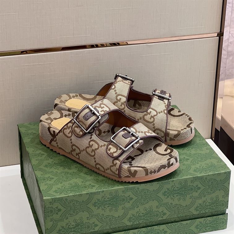 GUCCI MEN'S SLIDE SANDAL WITH STRAPS - GSL028