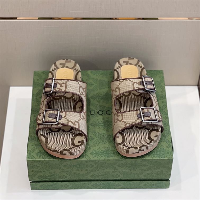 GUCCI MEN'S SLIDE SANDAL WITH STRAPS - GSL028