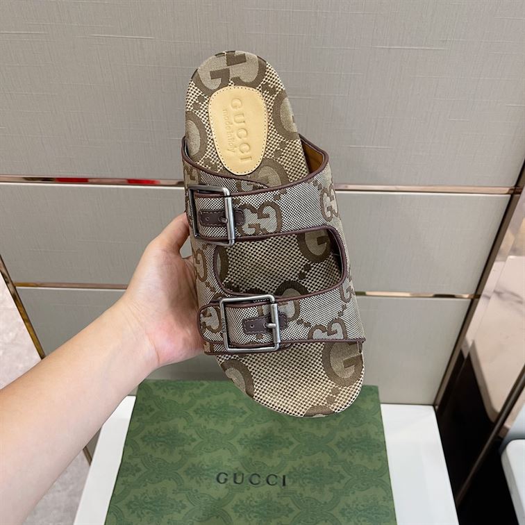 GUCCI MEN'S SLIDE SANDAL WITH STRAPS - GSL028