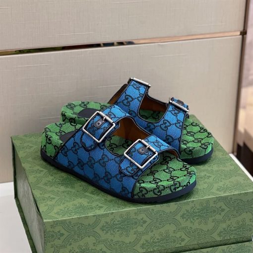 GUCCI MEN'S SLIDE SANDAL WITH STRAPS - GSL031