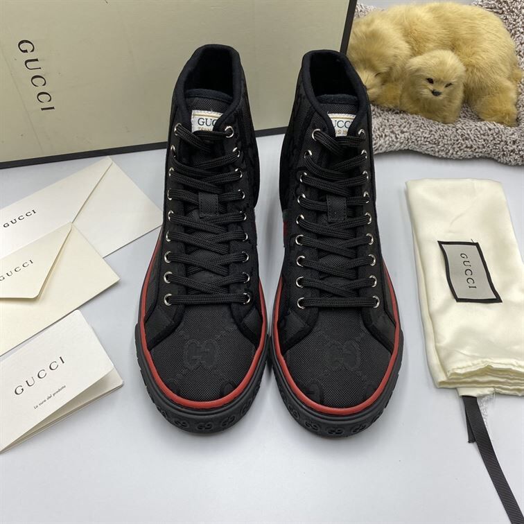 GUCCI OFF THE GRID HIGH TOP BLACK - GCC047