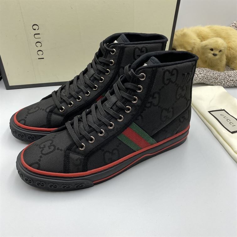 GUCCI OFF THE GRID HIGH TOP BLACK - GCC047