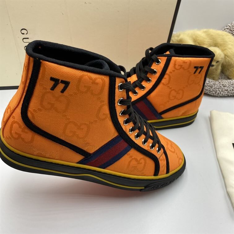 GUCCI OFF THE GRID HIGH TOP ORANGE - GCC049
