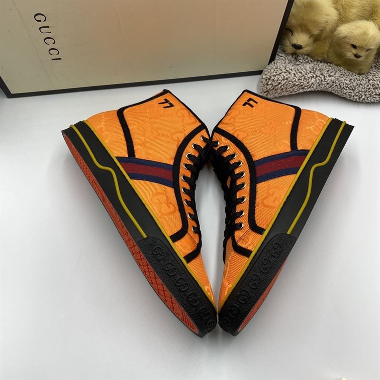 GUCCI OFF THE GRID HIGH TOP ORANGE - GCC049
