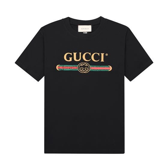 GUCCI OVERSIZE T-SHIRT WITH GUCCI LOGO - GGS003