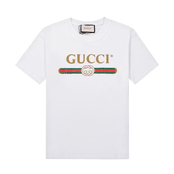 GUCCI OVERSIZE T-SHIRT WITH GUCCI LOGO - GGS004