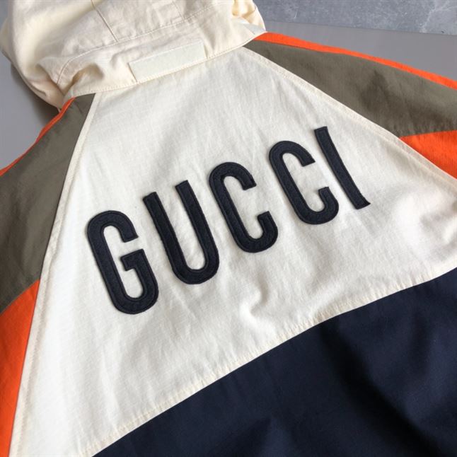 GUCCI PINEAPPLE COTTON NYLON JACKET - GCJ045