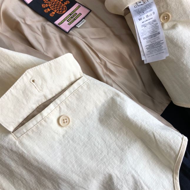 GUCCI PINEAPPLE COTTON NYLON JACKET - GCJ045