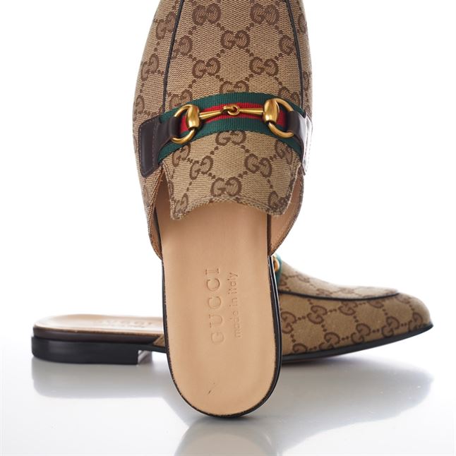 GUCCI PRINCETOWN GG SLIPPERS - GL035