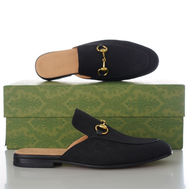 GUCCI PRINCETOWN GG SLIPPERS - GL037