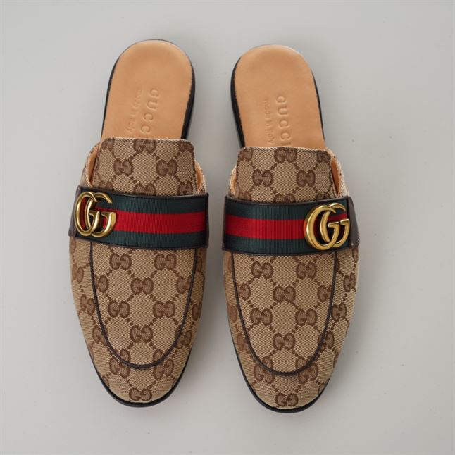 GUCCI PRINCETOWN GG SLIPPERS - GL038