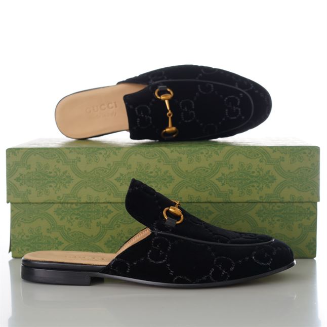 GUCCI PRINCETOWN GG SLIPPERS - GL039