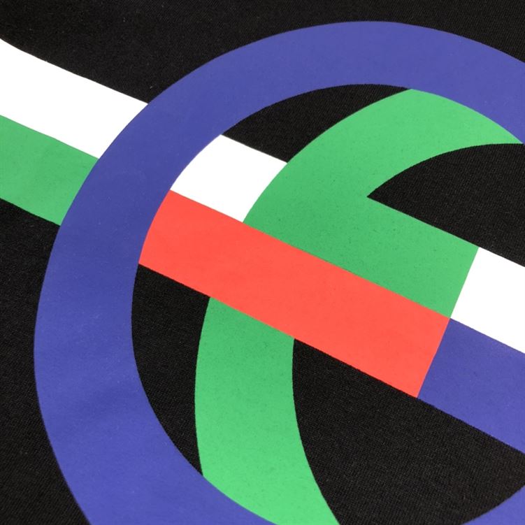 GUCCI ROUND GG PRINT COTTON T-SHIRT - GGS039