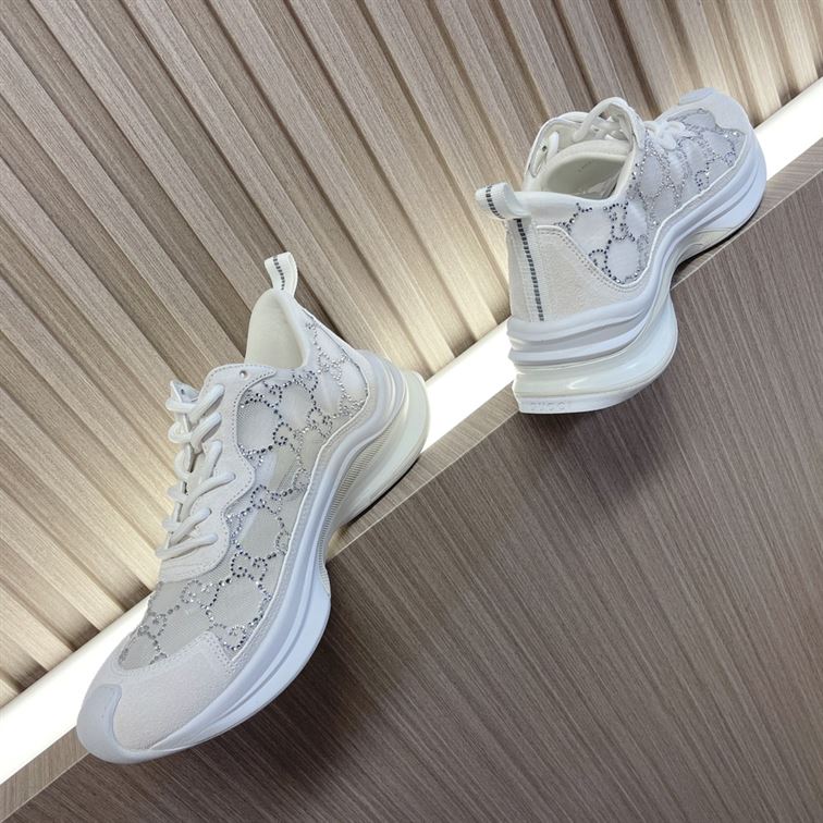 GUCCI RUN GG CRYSTAL SNEAKER - GCC014