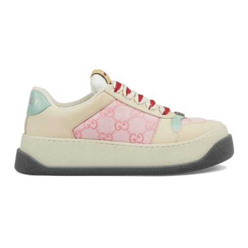 GUCCI SCREENER GG TRAINERS PINK - GCC142