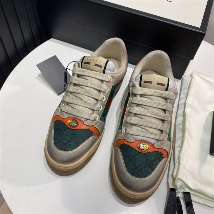 GUCCI SCREENER GG WHITE GREEN - GCC056