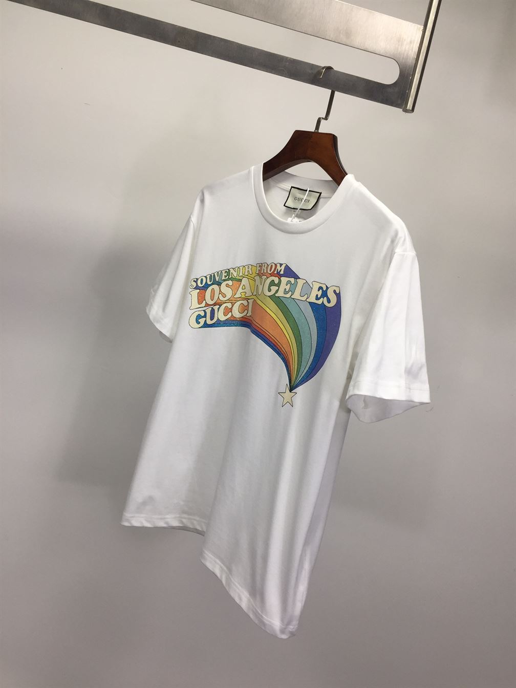 GUCCI SOUVENIR FROM LOS ANGELES PRINT T-SHIRT - GGS020