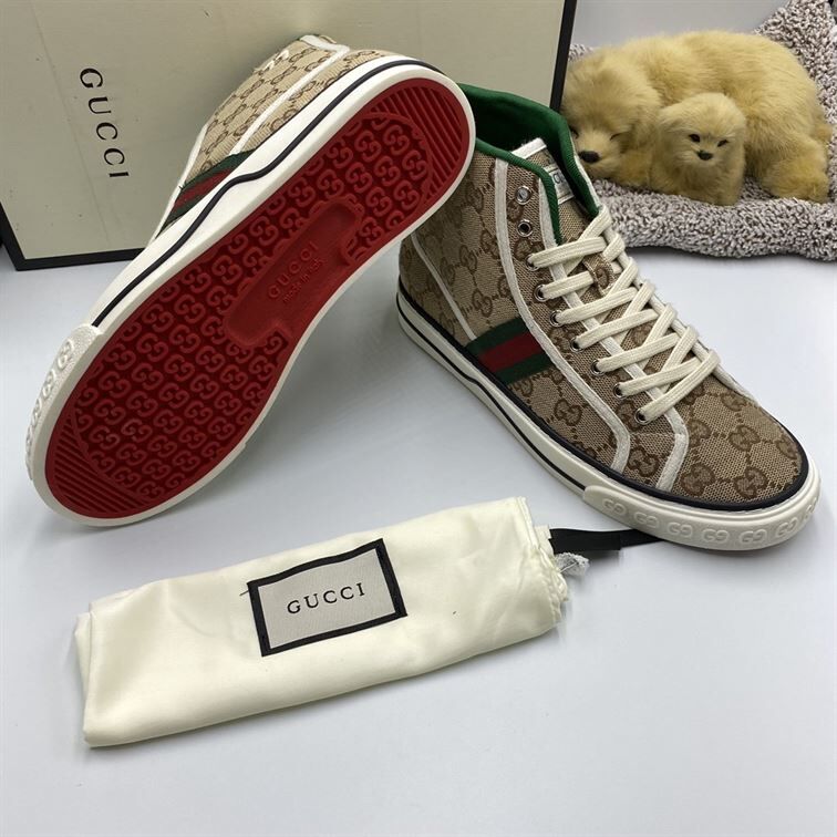 GUCCI TENNIS 1977 HIGH TOP SNEAKER - GCC048