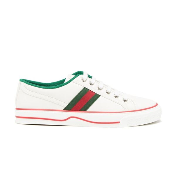 GUCCI TENNIS 1977 SNEAKER IN WHITE LEATHER - GCC060