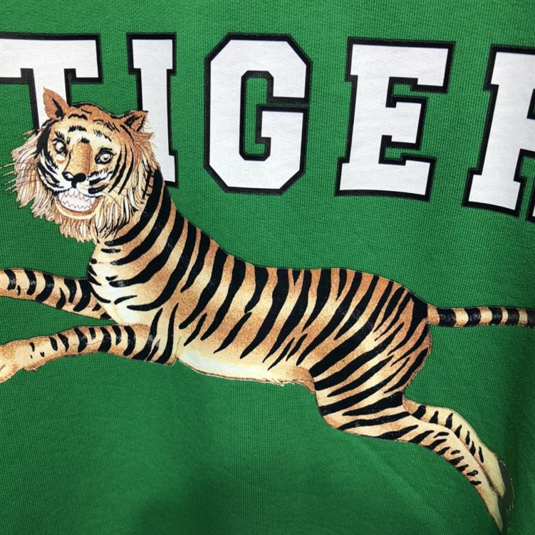 GUCCI TIGER YEAR 2022 SWEATSHIRT IN GREEN - GCK002