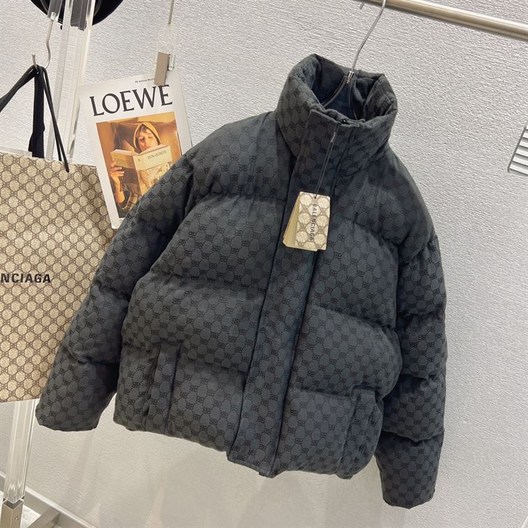 GUCCI X BALENCIAGA THE HACKER PROJECT HACKER BB PUFFER JACKET - GCJ019