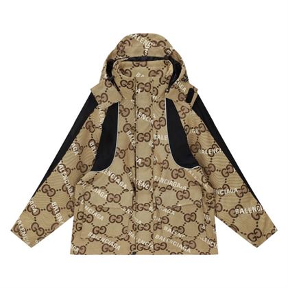 GUCCI X BALENCIAGA THE HACKER PROJECT JUMBO GG JACKET - GCJ031