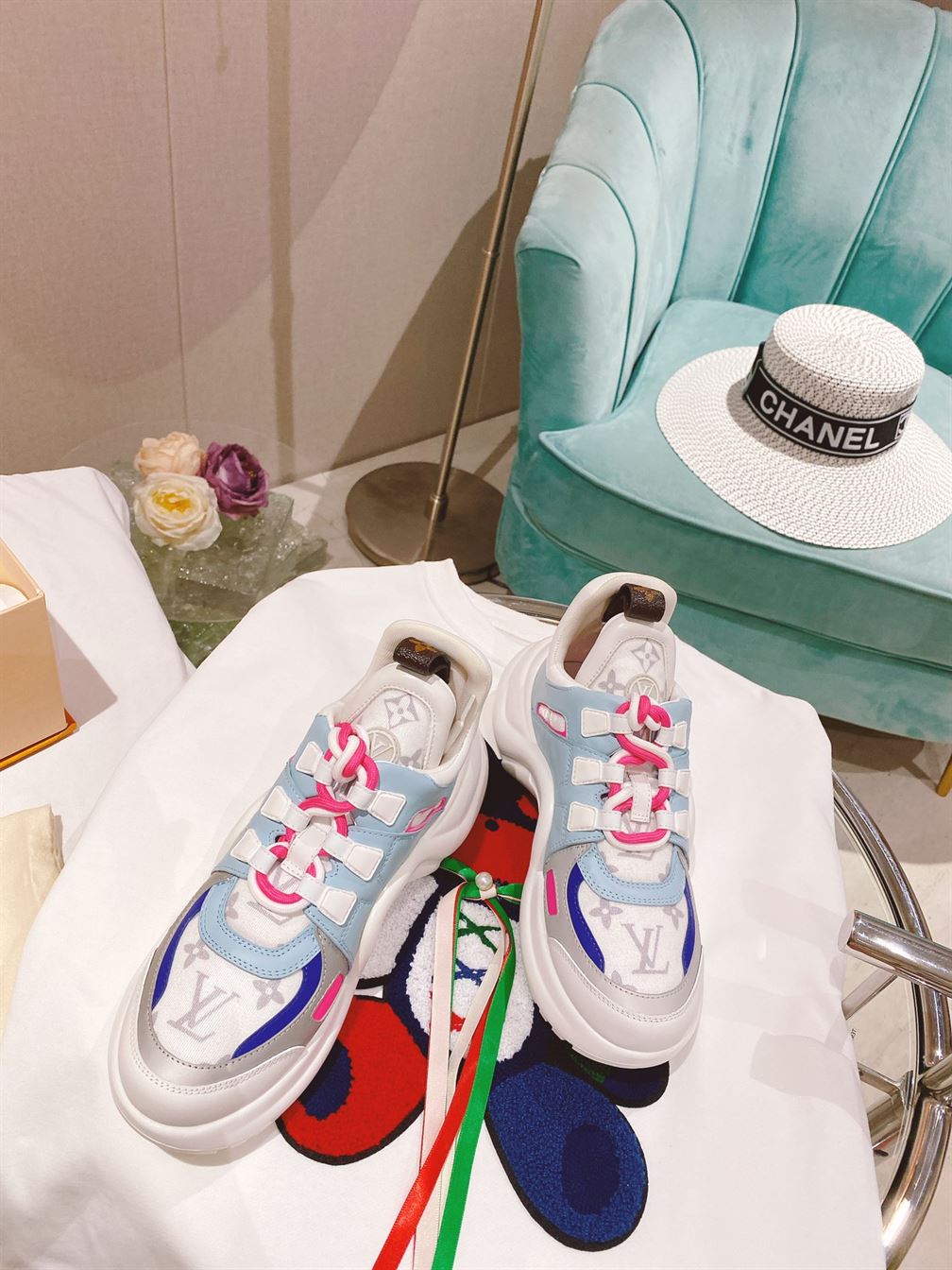 LOUIS VUITTON ARCHLIGHT TRAINERS - LVS100