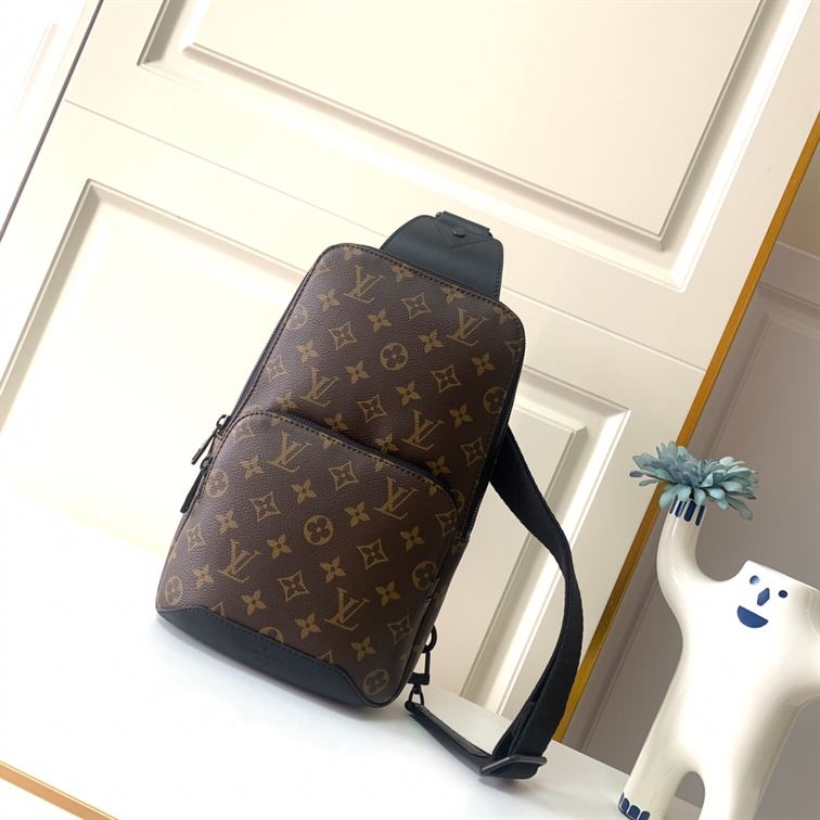 LOUIS VUITTON AVENUE SLING BAG MONOGRAM MACASSAR - LVB042