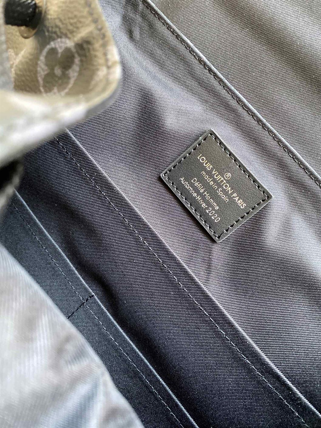 LOUIS VUITTON BACKPACK TRIO MONOGRAM ECLIPSE CANVAS - LVB006