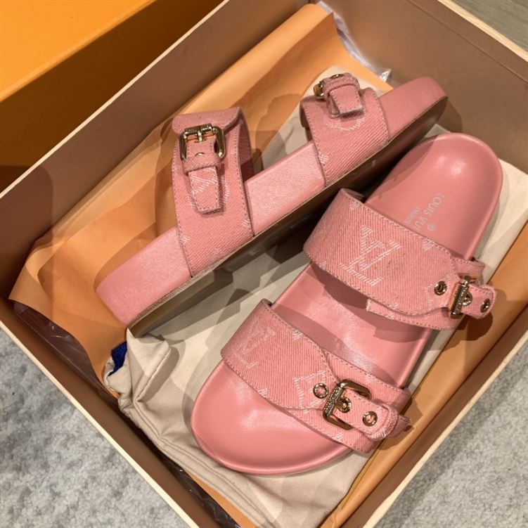 LOUIS VUITTON BOM DIA FLAT MULE - LVSD047