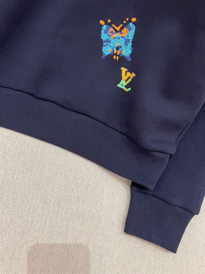 LOUIS VUITTON BUTTERFLIES CREWNECK SWEATSHIRT - LVH039