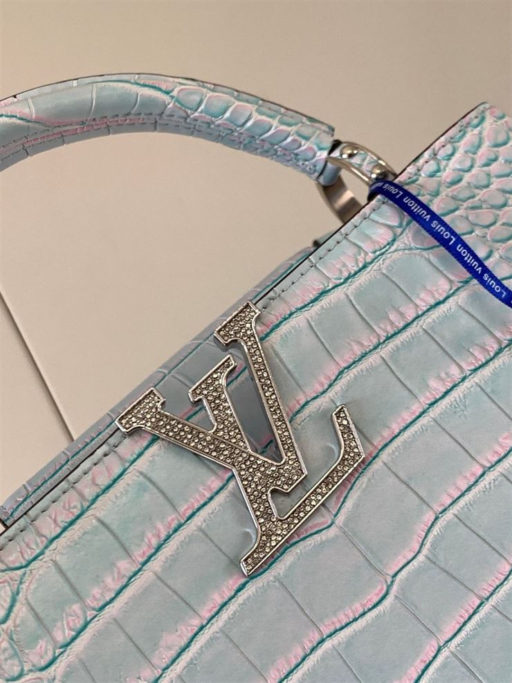 LOUIS VUITTON CAPUCINES BB Light Blue