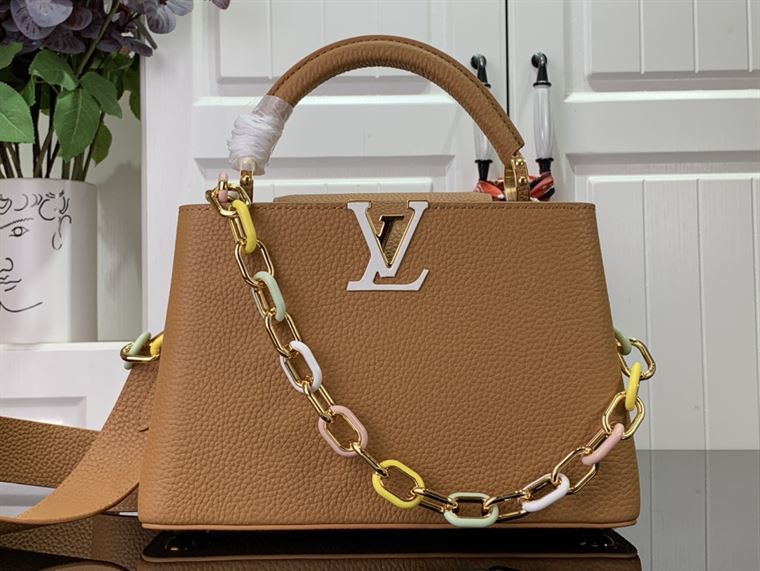 LOUIS VUITTON CAPUCINES BB BROWN