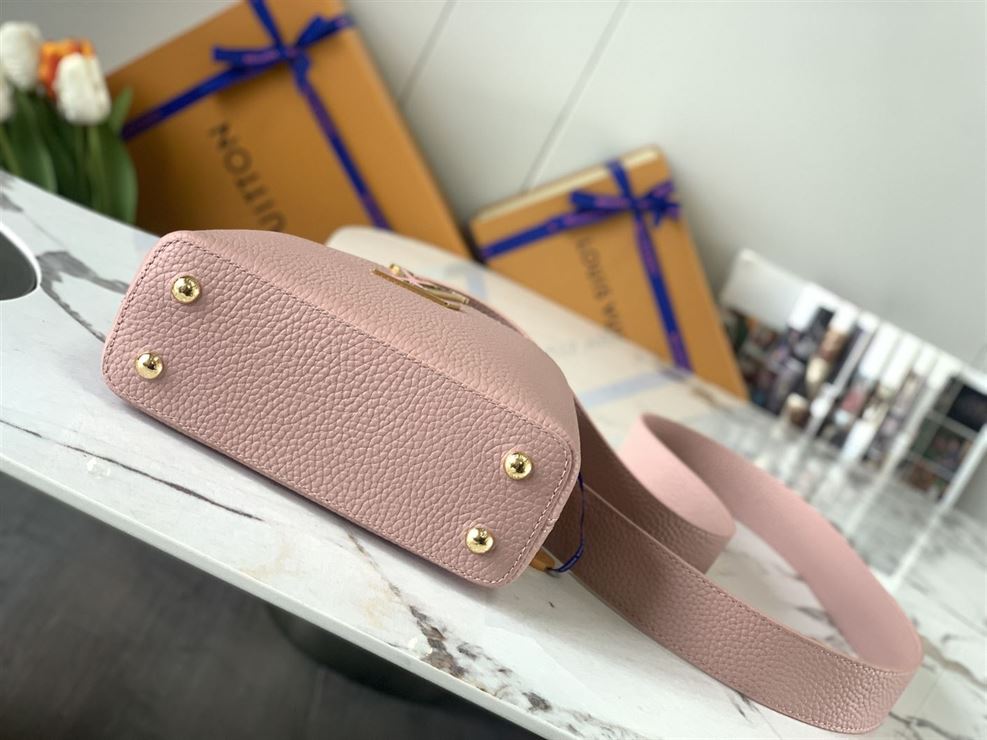 LOUIS VUITTON CAPUCINES MINI Pink