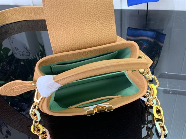 LOUIS VUITTON CAPUCINES MINI BROWN