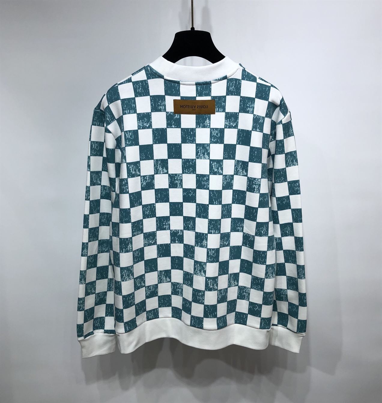 LOUIS VUITTON DAMIER PRINTED CREWNECK - LVH014
