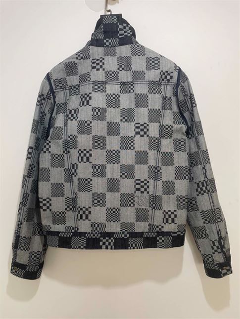 LOUIS VUITTON DISTORTED DAMIER DENIM JACKET - LVC039