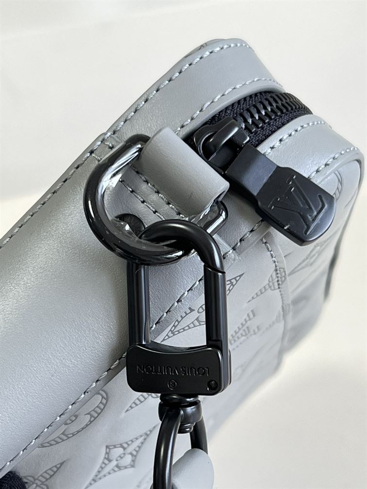 LOUIS VUITTON DUO MESSENGER BAG IN ANTHRACITE GREY - LVB002