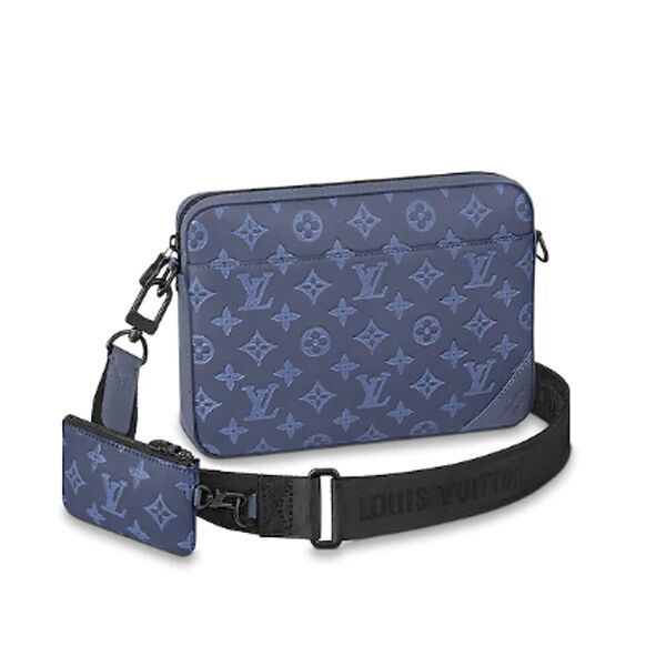 LOUIS VUITTON DUO MESSENGER MONOGRAM SHADOW LEATHER - LVB027