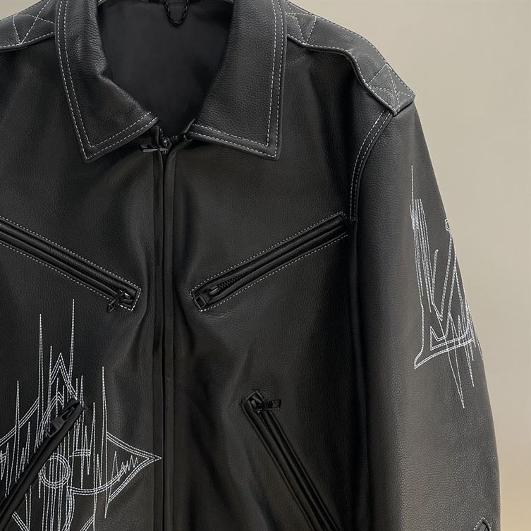 LOUIS VUITTON FREQUENCY CHIC LEATHER BLOUSON - LVC030