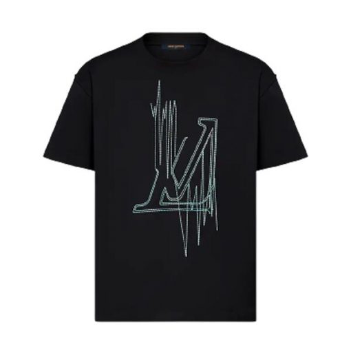 LOUIS VUITTON FREQUENCY GRAPHIC T-SHIRT - LVTS041