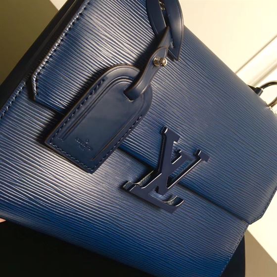 LOUIS VUITTON GRENELLE PM EPI LEATHER BLUE