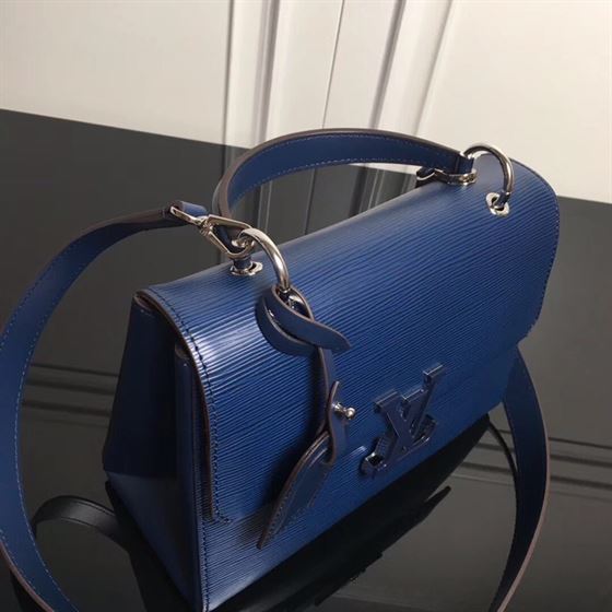 LOUIS VUITTON GRENELLE PM EPI LEATHER BLUE