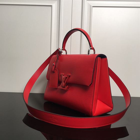 LOUIS VUITTON GRENELLE PM EPI LEATHER RED