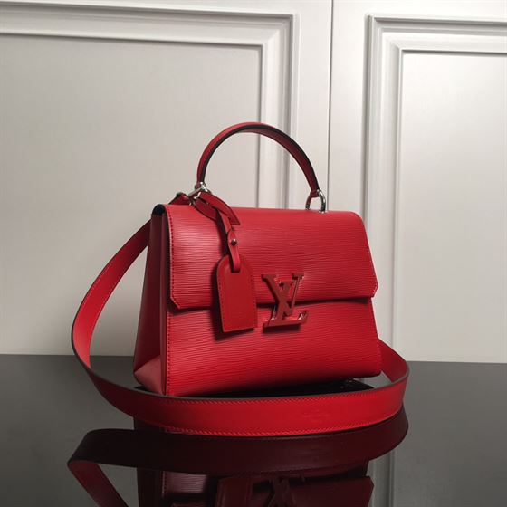 LOUIS VUITTON GRENELLE PM EPI LEATHER RED