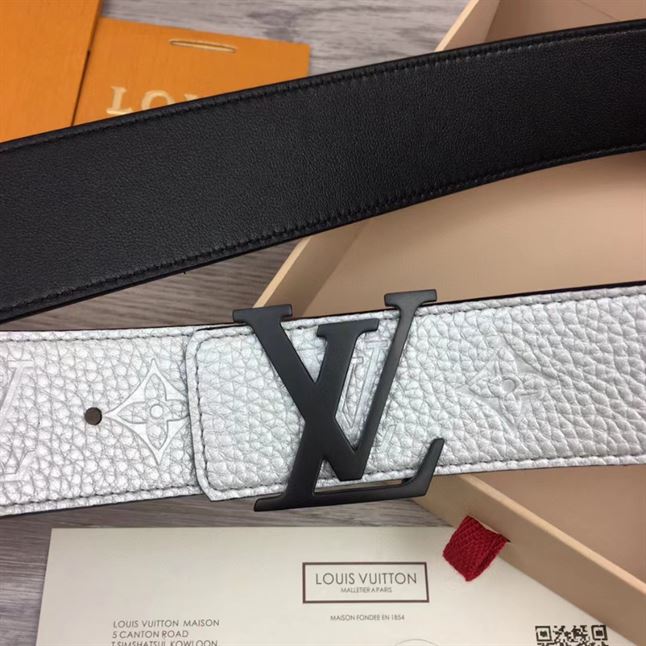 LOUIS VUITTON INITIALS 40MM REVERSIBLE BELT - LBE090