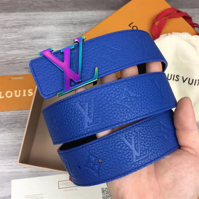 LOUIS VUITTON INITIALS 40MM REVERSIBLE BELT - LBE091