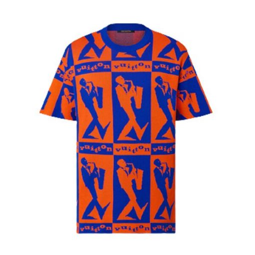 LOUIS VUITTON JAZZ FLYERS SHORT-SLEEVED KNITWEAR - LVTS042