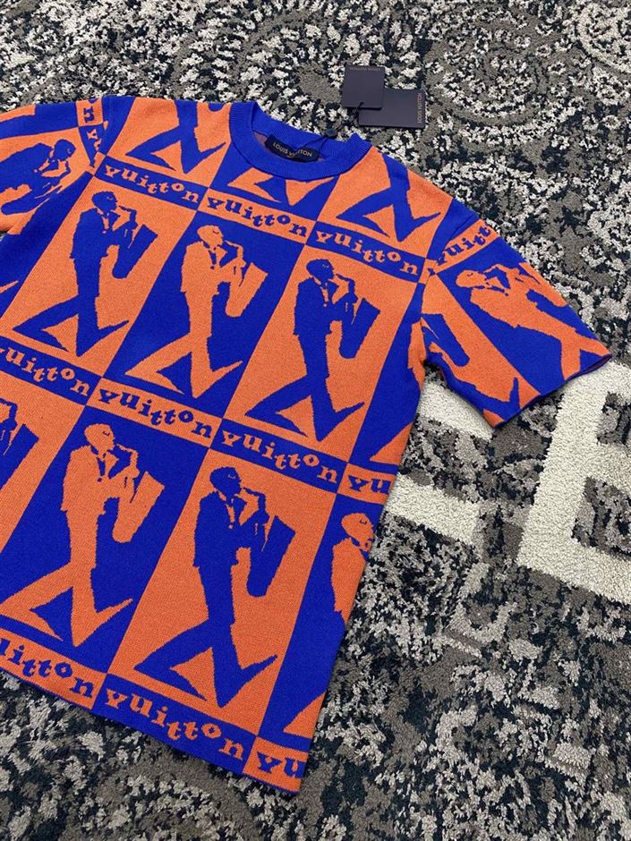 LOUIS VUITTON JAZZ FLYERS SHORT-SLEEVED KNITWEAR - LVTS042